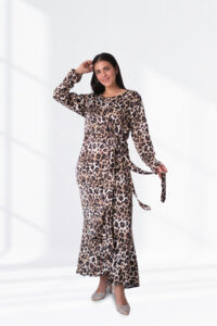 VESTIDO ANIMAL PRINT LEONELA