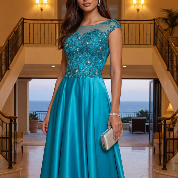 VESTIDO DE GALA FLEUR