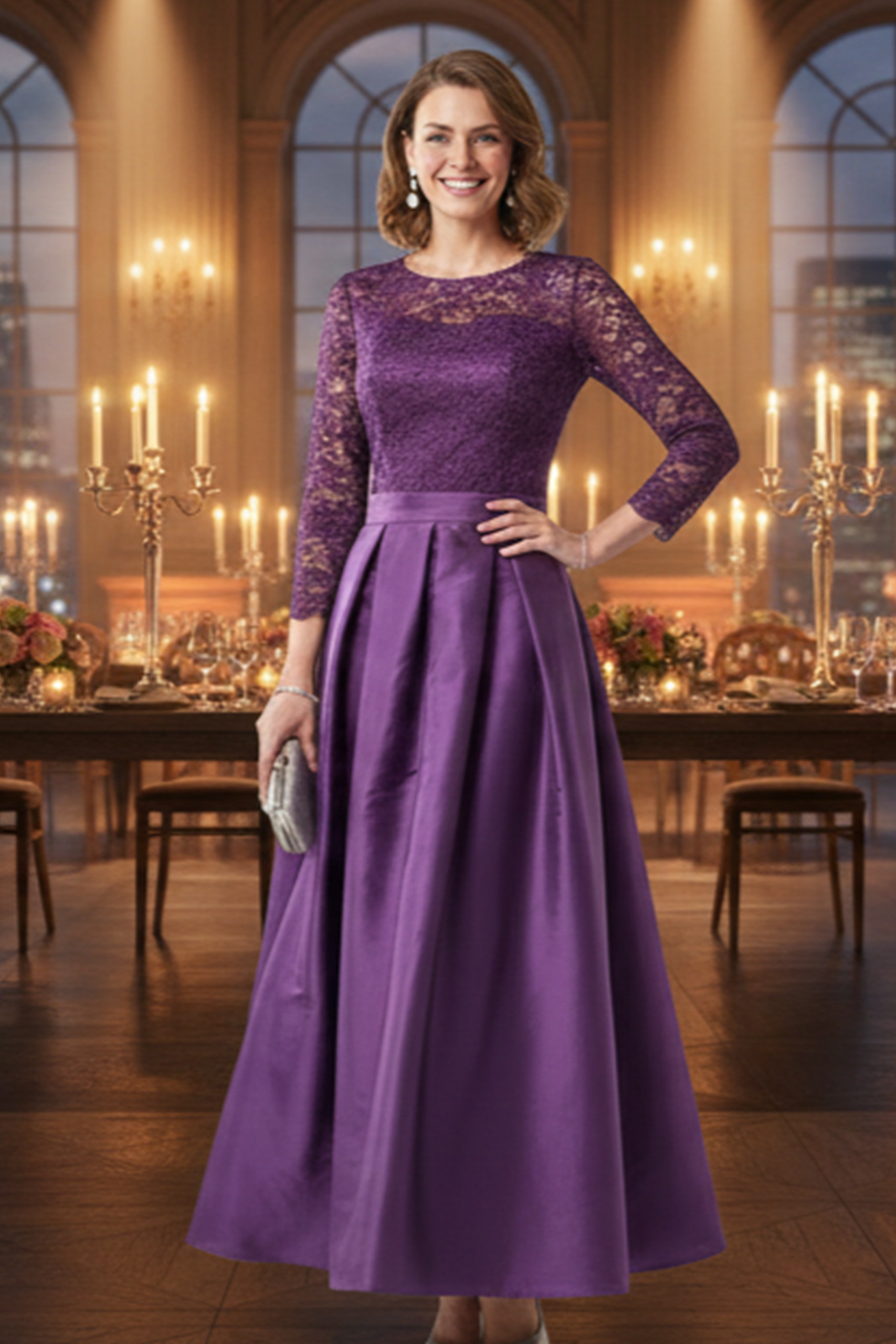 VESTIDO DE GALA LUCERO